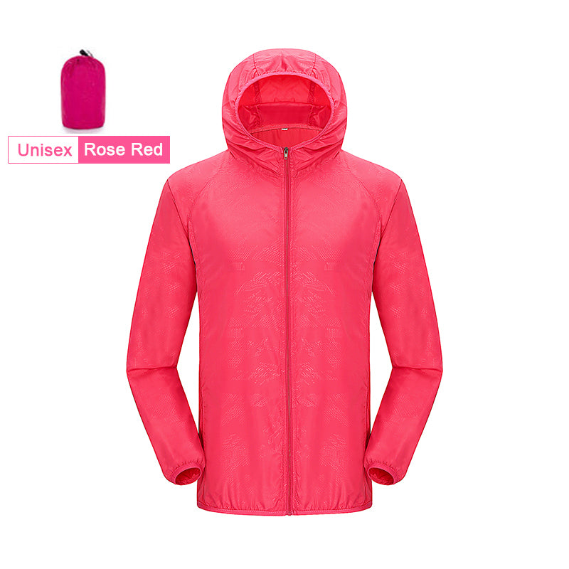 Womens Skin Windbreaker UV Protection Sunscreen Clothing